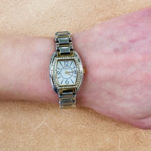 Women’s Two Tone Fossil Watch